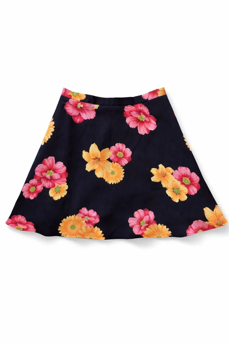 Floral Mini Skirt photo 1