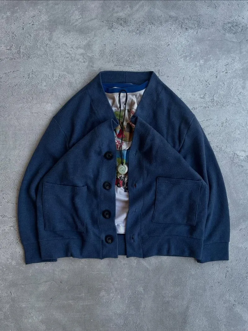 Lynwood basic cardigan knit sweater vintage  photo 1