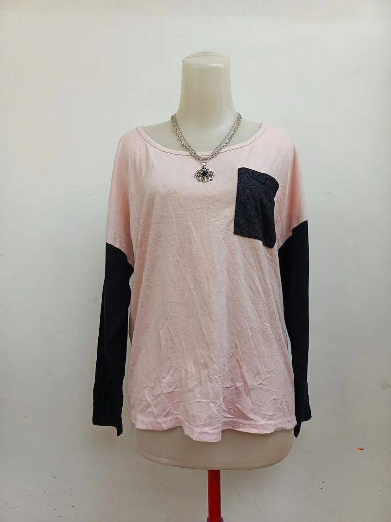 blouse sureve big cross logo photo 1