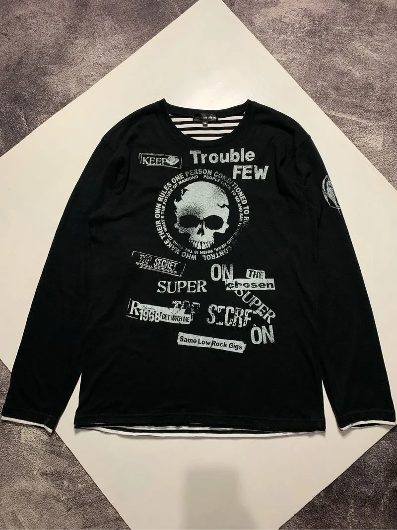 Y2k Longsleve detective struct photo 1