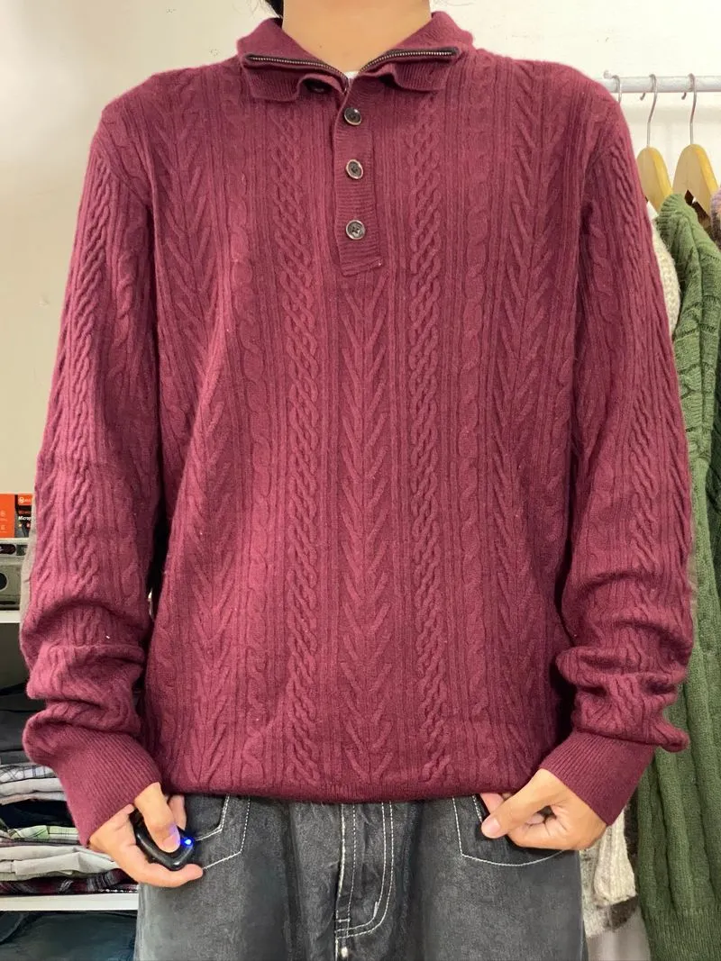 Knitwear Cable Halfbutton ESTABLISHED 1973 photo 1