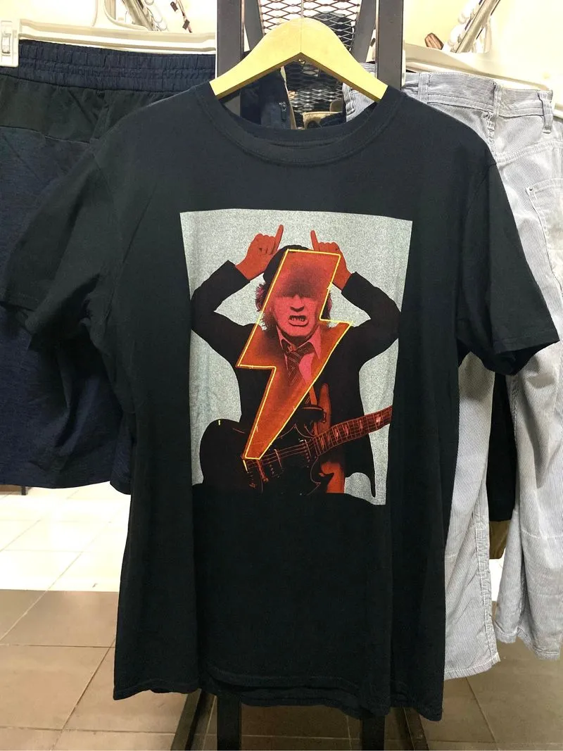 Kaos Band AC/DC ‘PWR UP’ Angus Finger Horns photo 1
