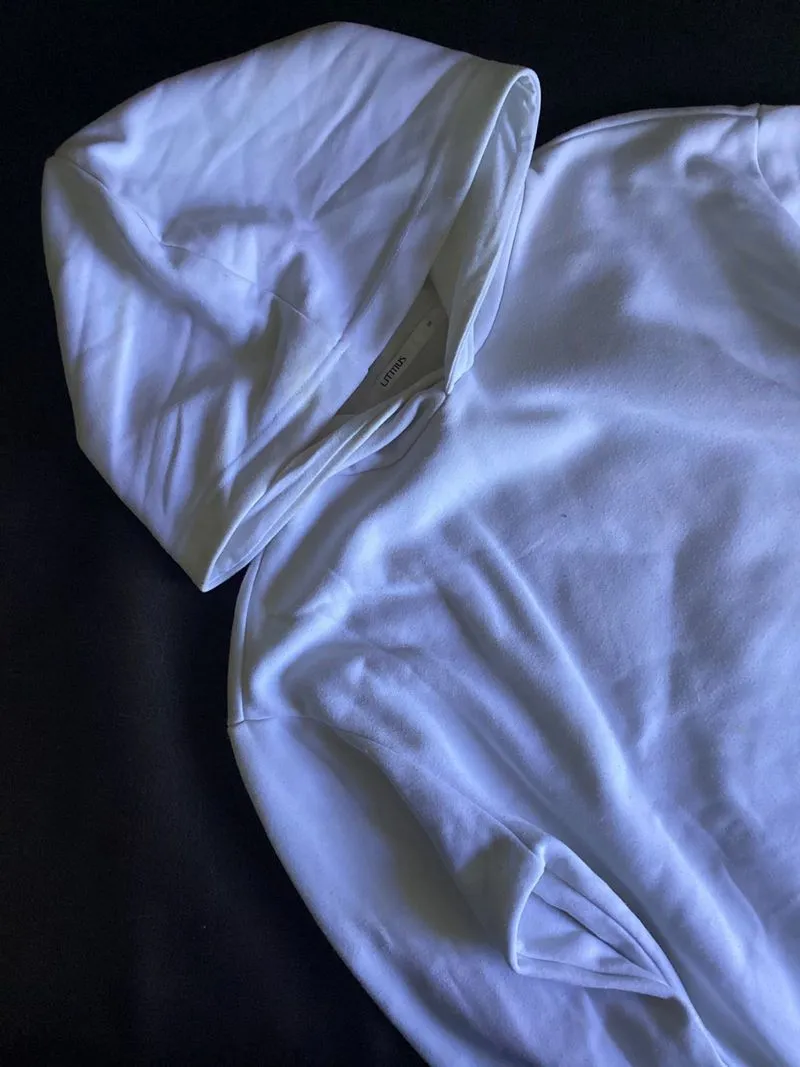 Sweater Hoodie L1tmus White Basic  photo 1