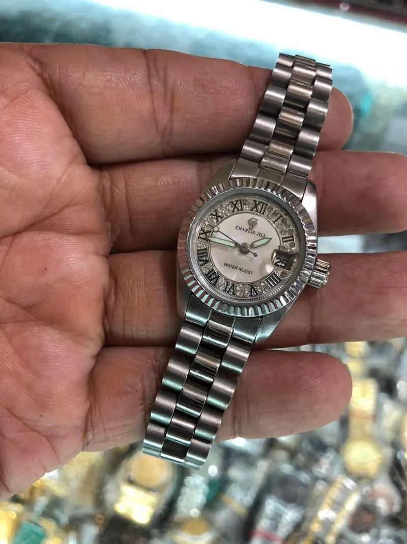 Charlie jill jam wanita quartz elegan water resist photo 1