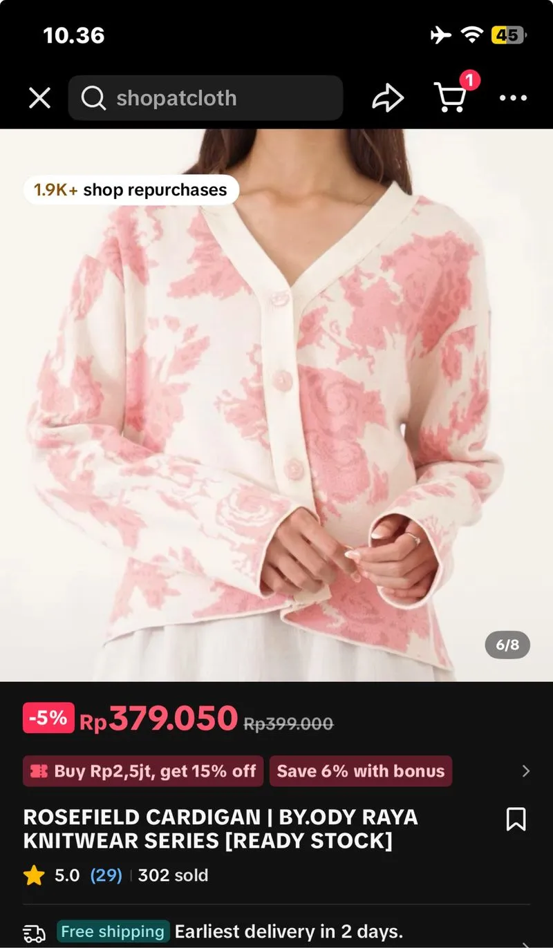 ROSEFIELD CARDIGAN I BY.ODY photo 1