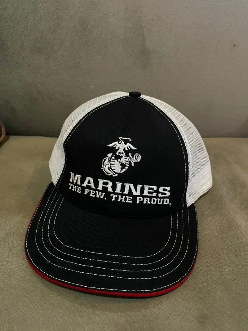 Topi snapback marines the few the proud photo 1