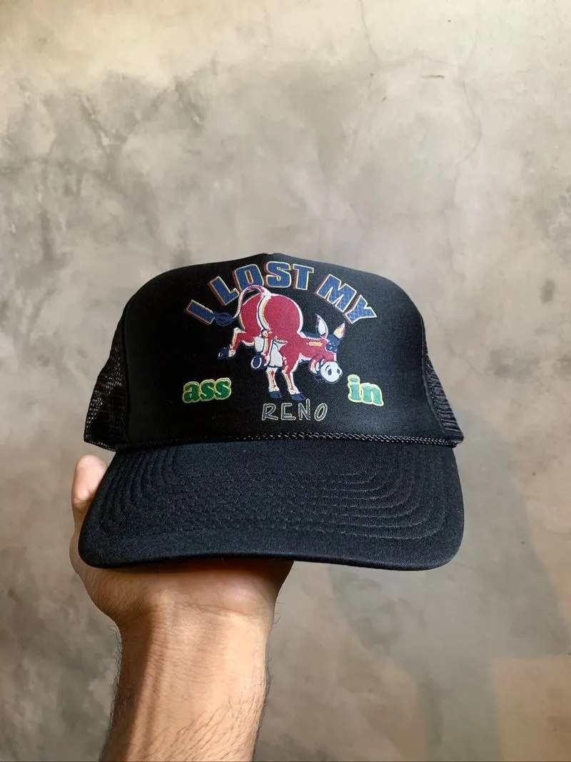 Trucker hat Parody Bulls Full black by Nissin photo 1