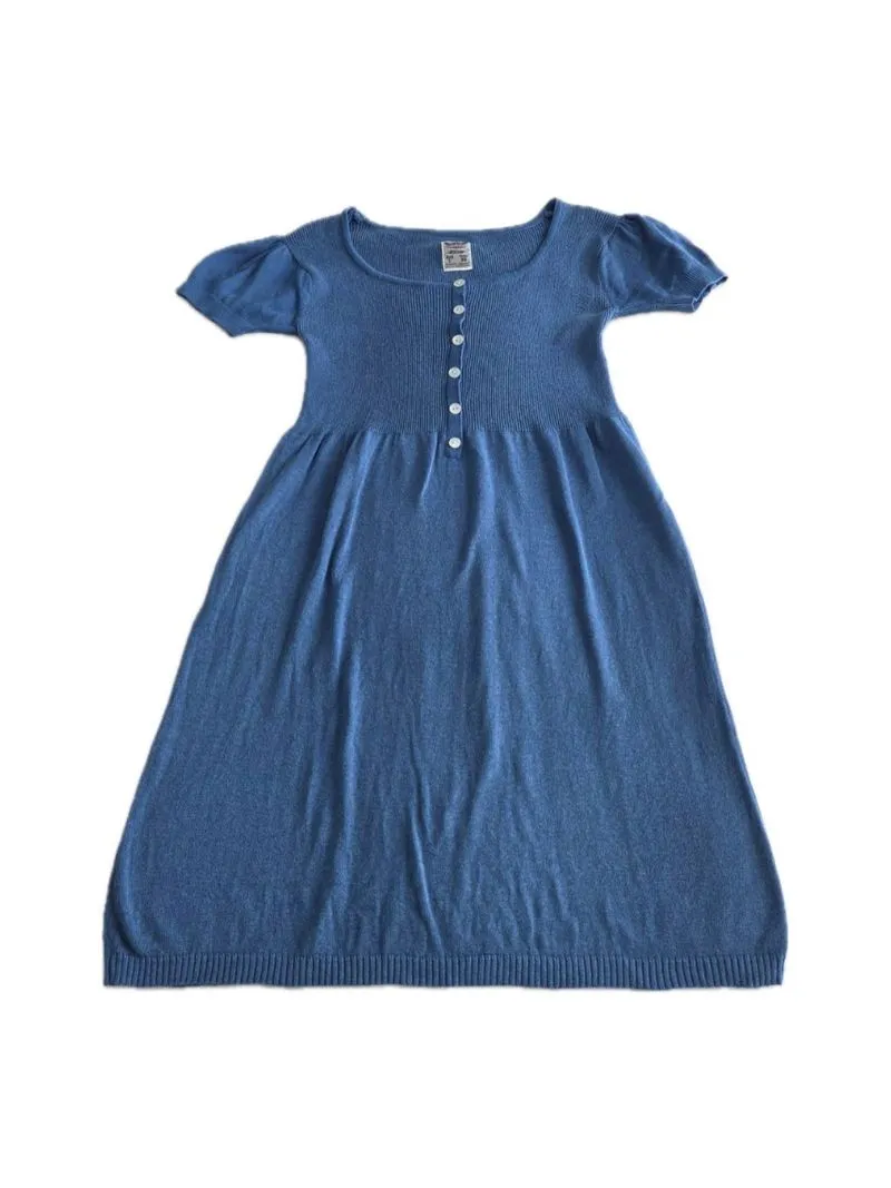 Pull & Bear Blue Knit Dress / Dress Wanita Biru photo 1