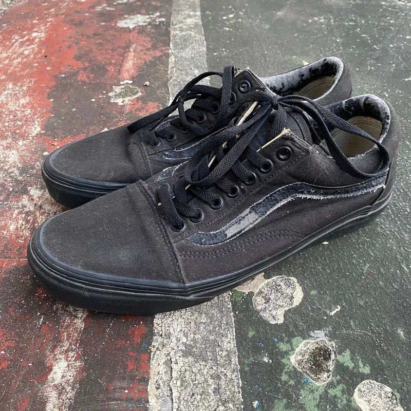 Vans off the wall oldskool classic full black photo 1