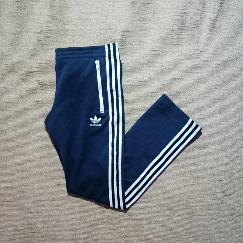 Trackpants Adidas Euro Navy Tanpa Tali photo 1