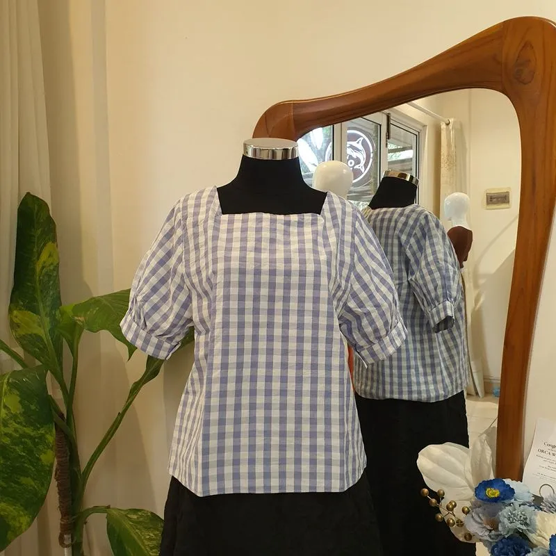 Blouse Katun Tartan photo 1