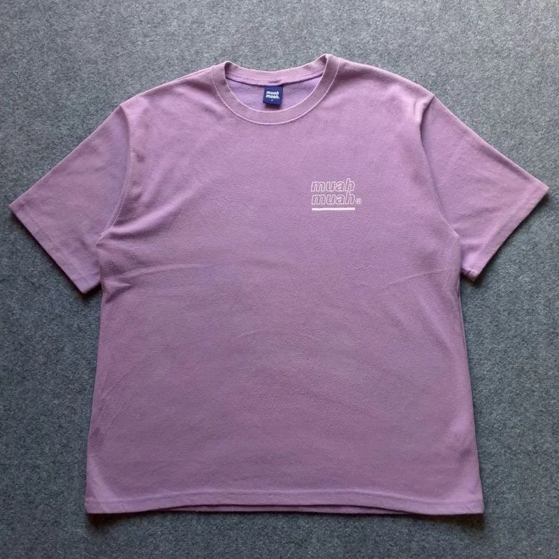 Casual T-shirt Pria purple photo 1