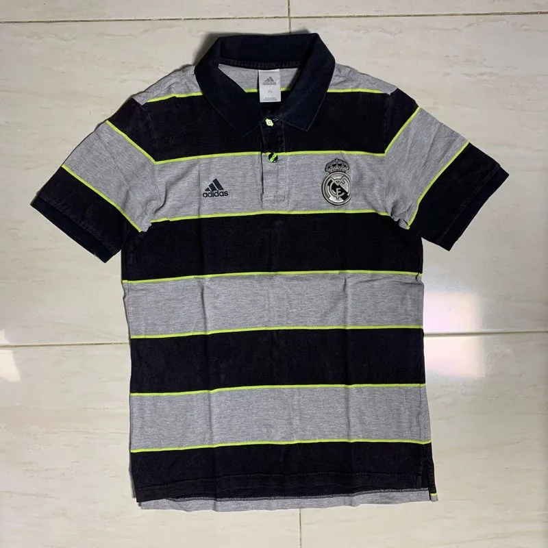 Adidas Y2K Real Madrid Stripes Poloshirt S photo 1