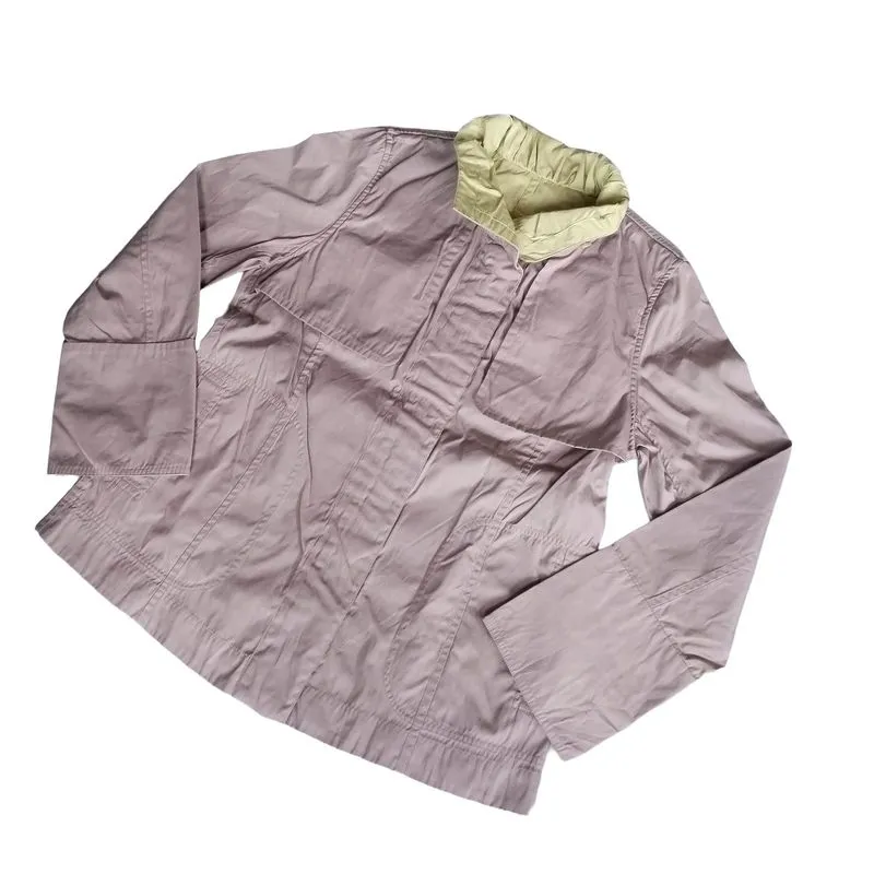 Women Casual Reversible Jacket Brown & Stabilo size M photo 1