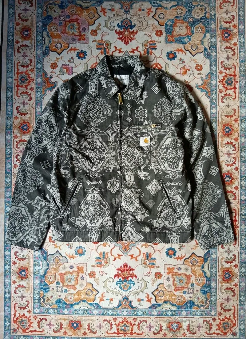 CARHARTT WIP PAISLEY DETROIT JACKET photo 1