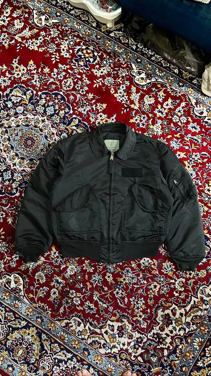 90s alpha industries cwu bomber pilot jaket photo 1