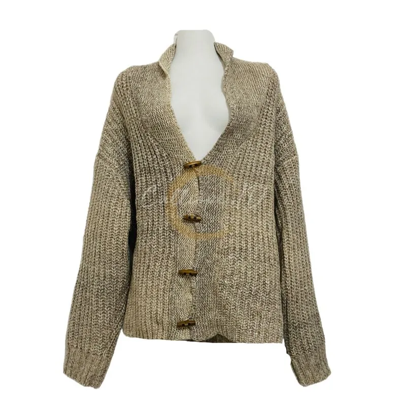 Pull & Bear Vintage Casual Fur coat Wanita tan photo 1