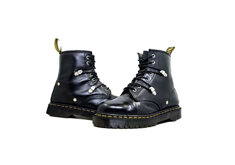 Dr. Martens Streetwear Boots Pria black photo 1