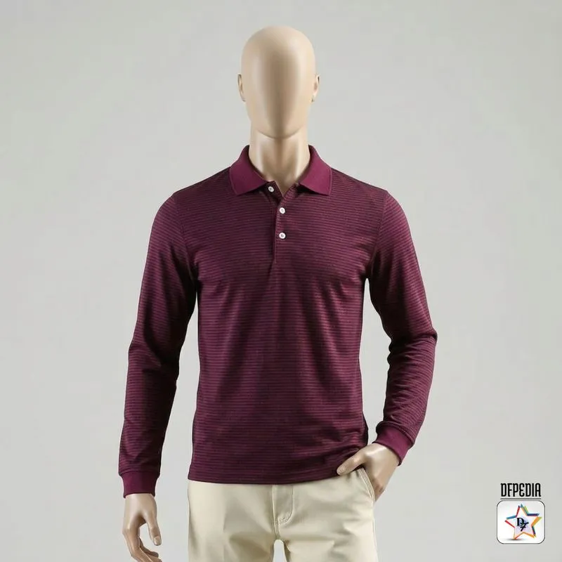 Kaos Polo PGA TOUR Golf Polo Shirt Longsleeve photo 1