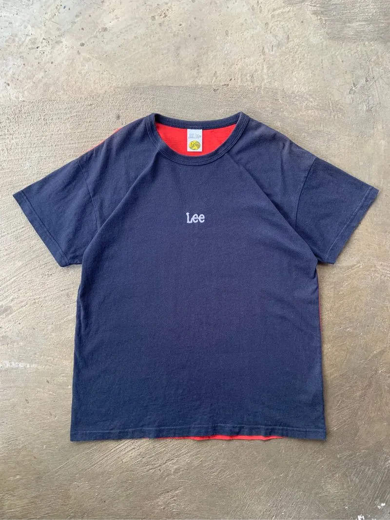 Tshirt Vintage Lee double colour photo 1