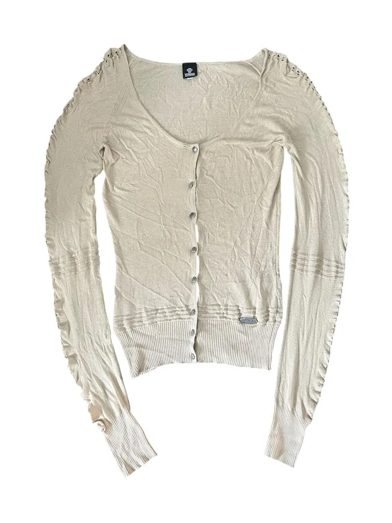 Versace knit button photo 1