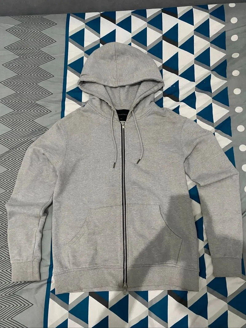 hoodie double zipper photo 1