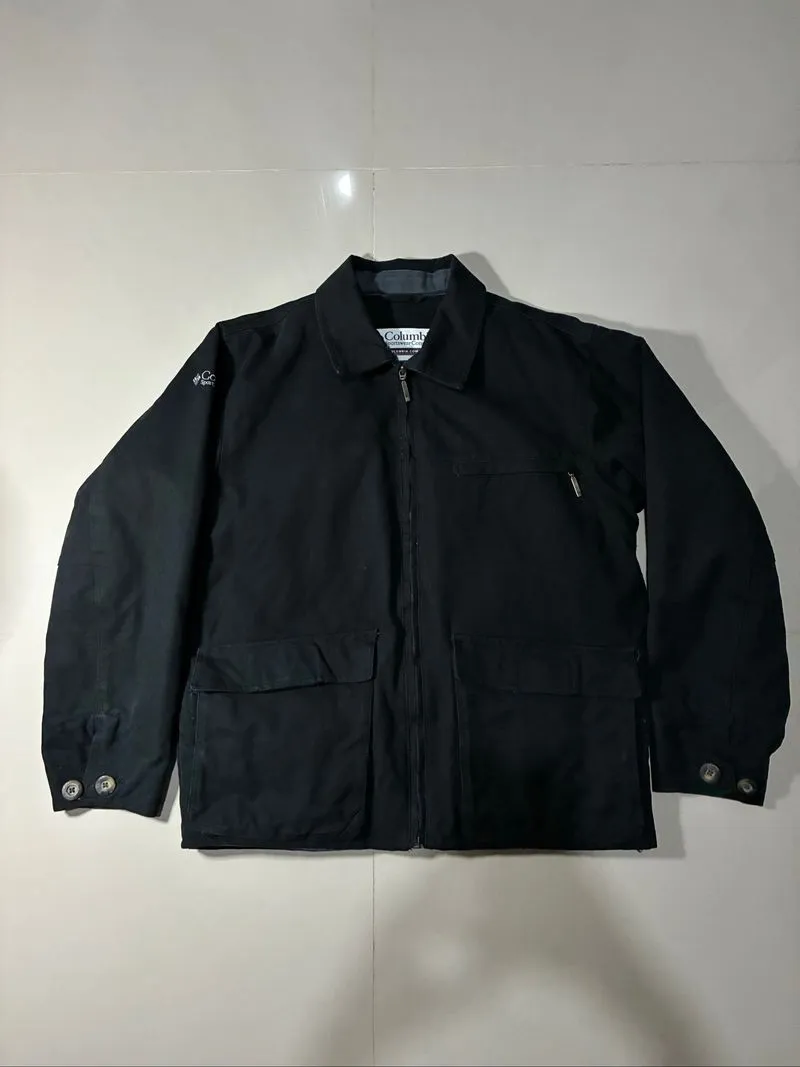 Columbia Black Detroit Work Jacket photo 1