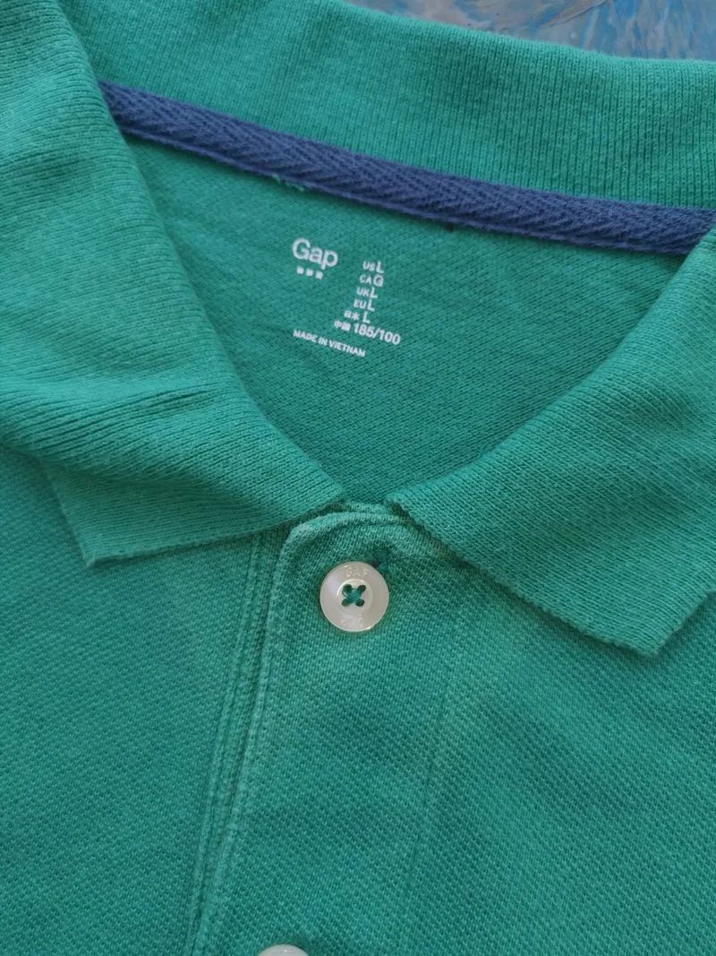 Polo Shirt GAP Green | Basic | Casual photo 1