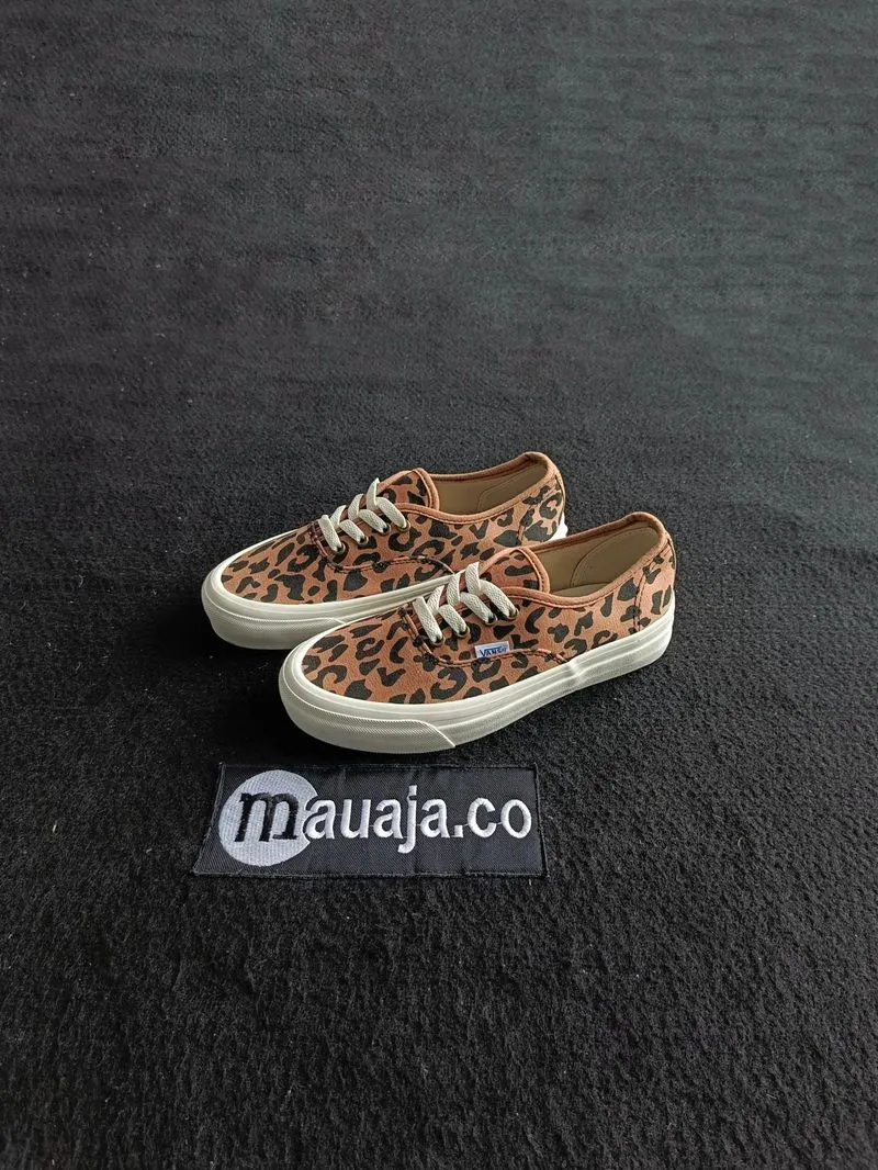 Vans Authentic 44 DX Anaheim Factory OG Leopard photo 1
