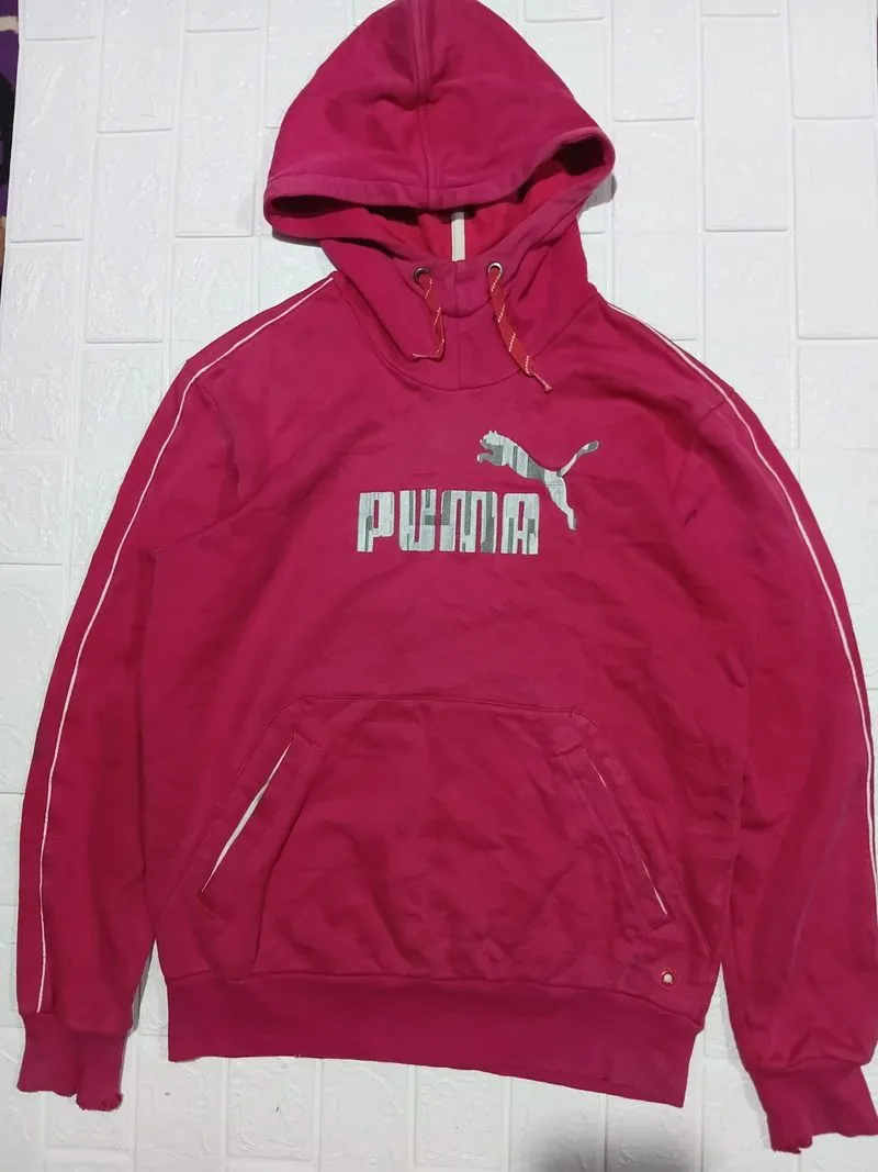 Hoodie puma logo bordir photo 1