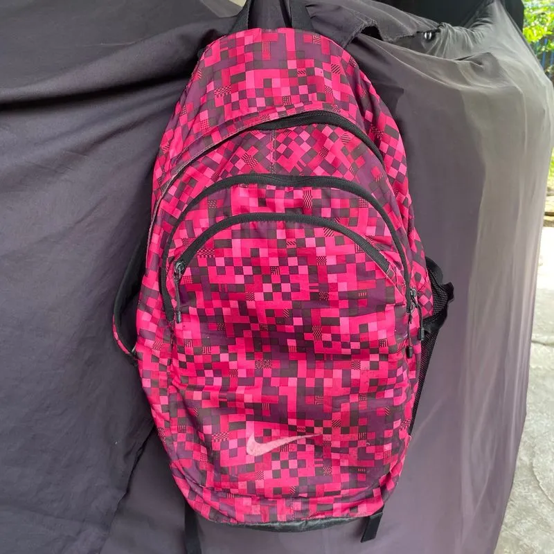 Nike legend pixelated pink black backpack photo 1
