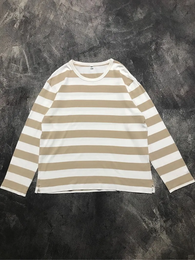 UNIQLO LONGSLEEVE STRIPED BALOK LIKE NEW photo 1