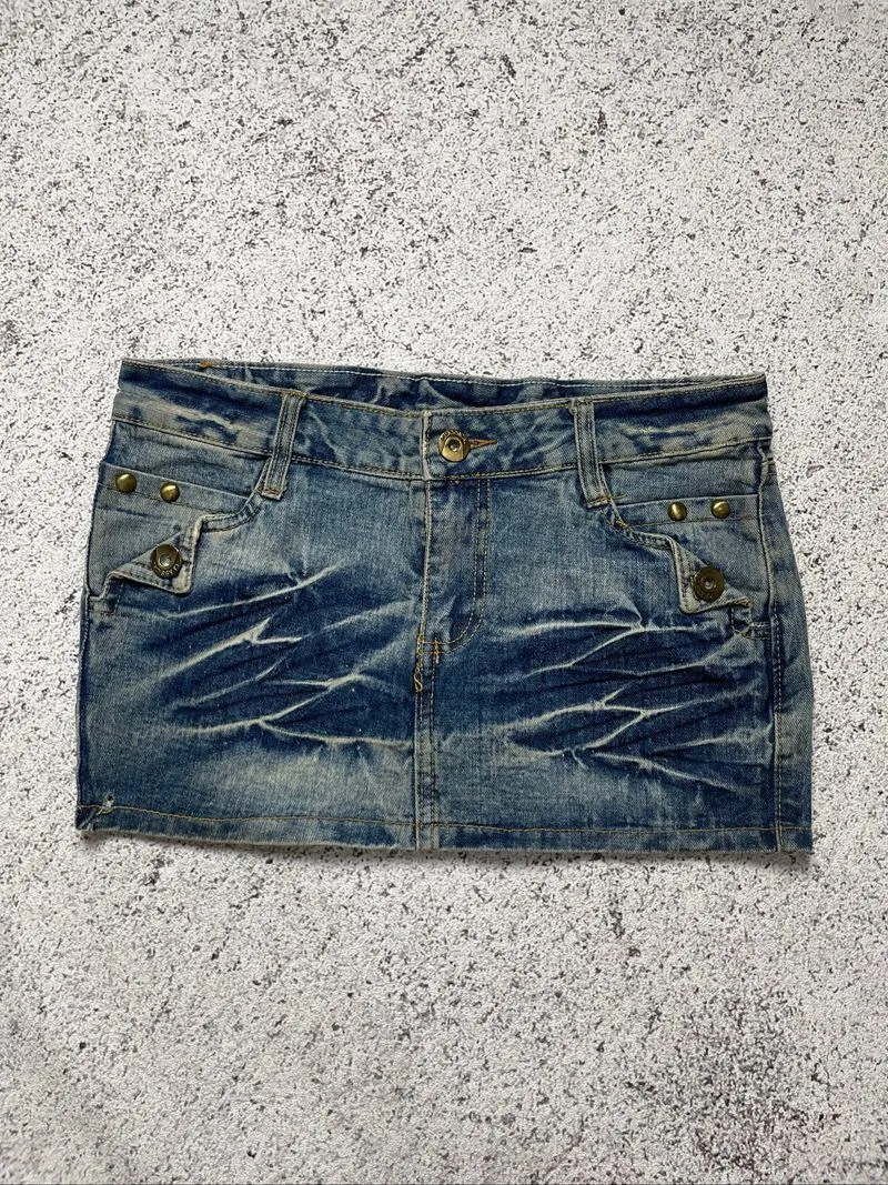Mini skirt vkei Fading kmrii ifsixwasnine emo gothic skirt photo 1