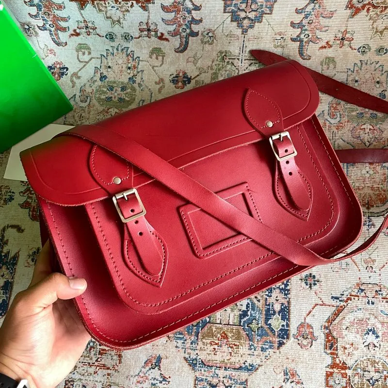 (Retail 4jt+) The Cambridge satchel company bag leather  photo 1