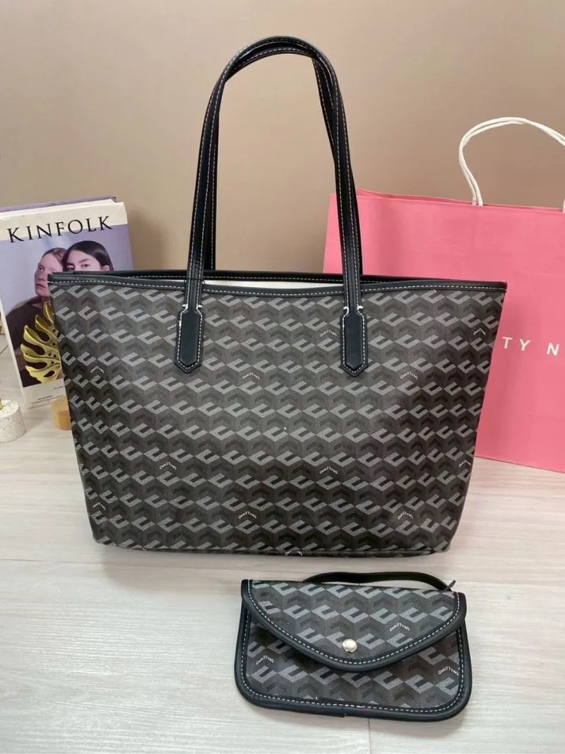 Christy NG Russo Black Medium Tote Bag photo 1
