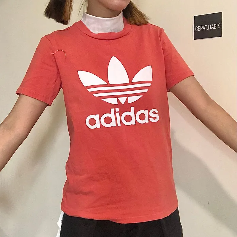 ADIDAS BIG LOGO ORANGE photo 1