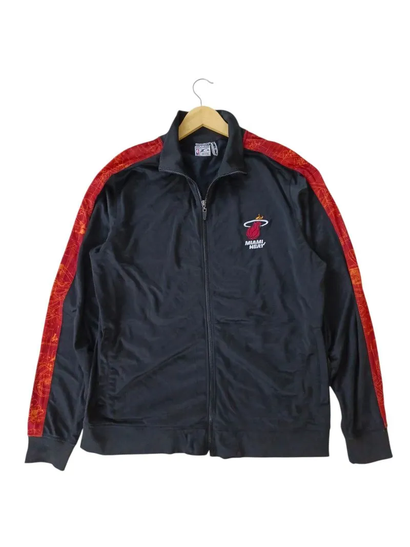 Miami Heat Big & Tall Zipway Blueprint Full Zip Track Jacket photo 1
