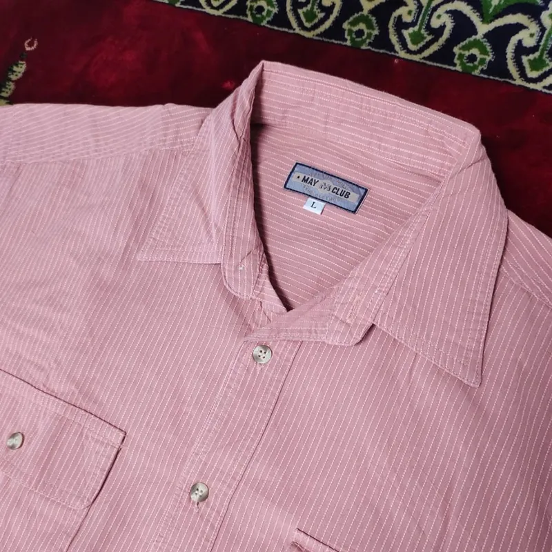 Vintage Casual Casual shirt Pria pink photo 1