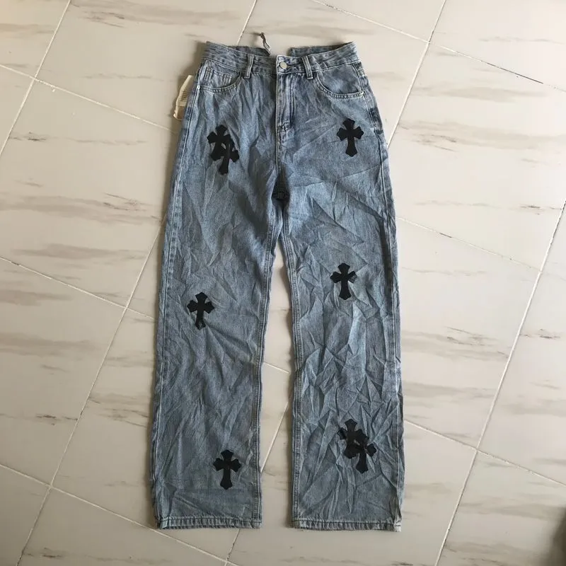 Streetwear Jeans Pria blue photo 1