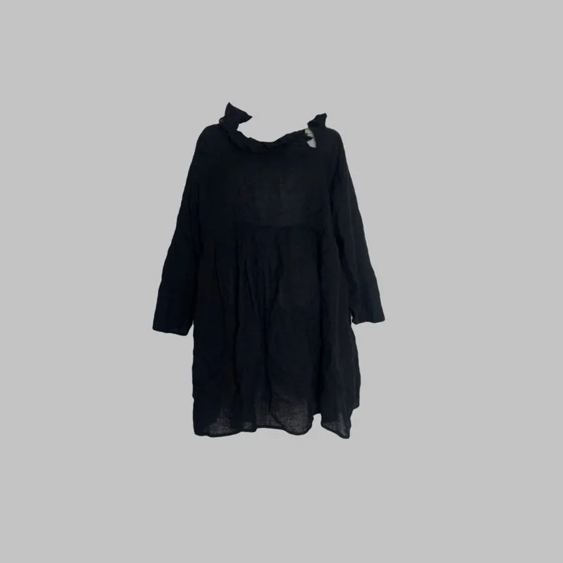 COMME des GARÇONS Avant Garde Futurist Wrap dress Wanita black photo 1