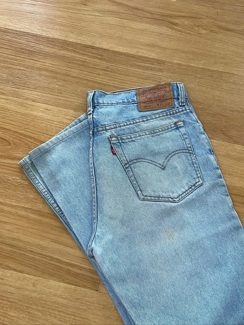 90s Levi’s 606 Redtab Blue Jeans photo 1
