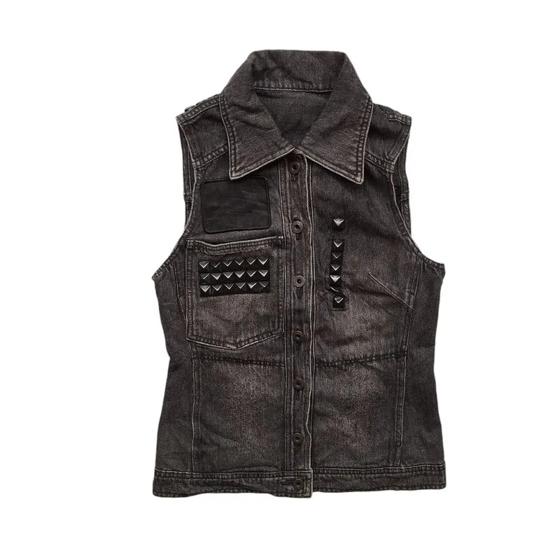 Hysteric Glamour Grunge Vest Pria black photo 1