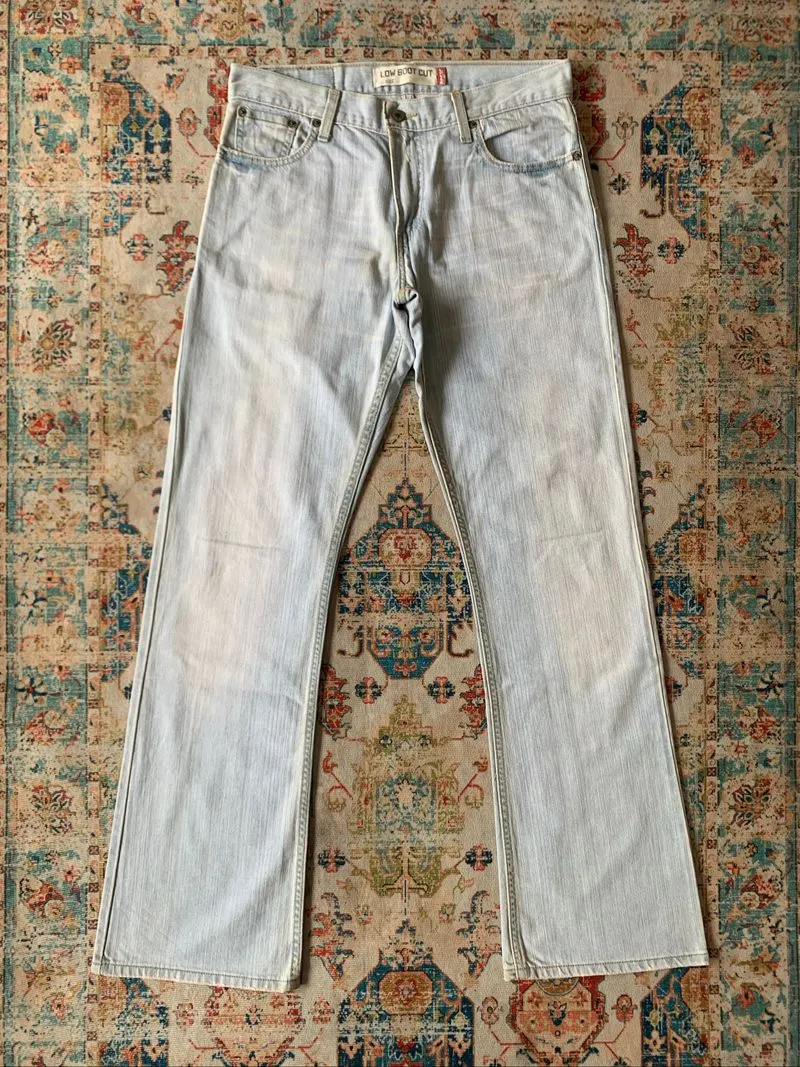 Levi’s 527 Low Bootcut Light Wash Jeans photo 1