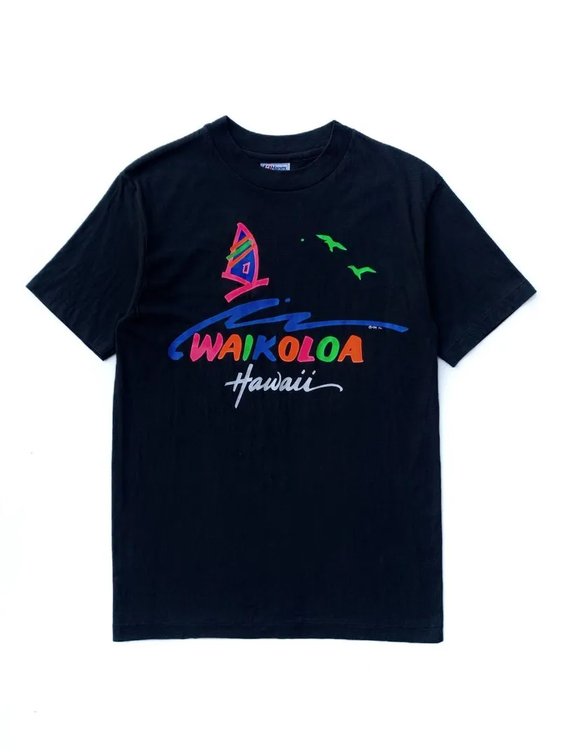 Waikoloa Hawaii Single Stitched Late 1980s Hanes Tee photo 1