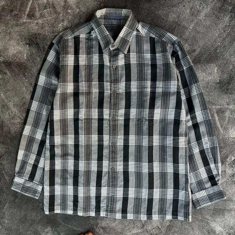 Monsieur sunamanaka Flannel Shirt photo 1