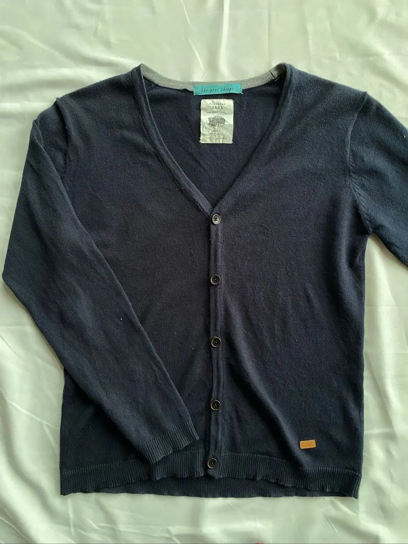 zara | Cardigan - dark navy/biru navy . batch 1 photo 1