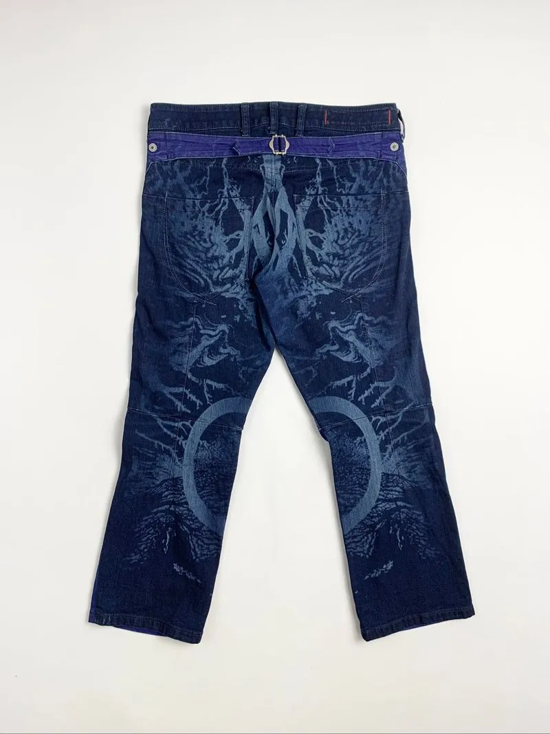 Y2k Marithe Francois Girbaud Capri Jeans photo 1