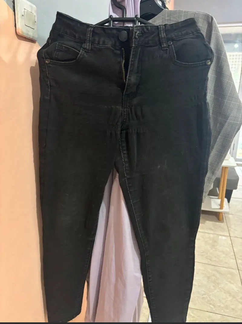 Cotton On Casual Skinny jeans Wanita black gray photo 1