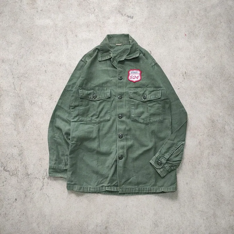 Og 107 Shirt Mans Cotton Sateen 60s Military
DSA 100 68 c 19 photo 1