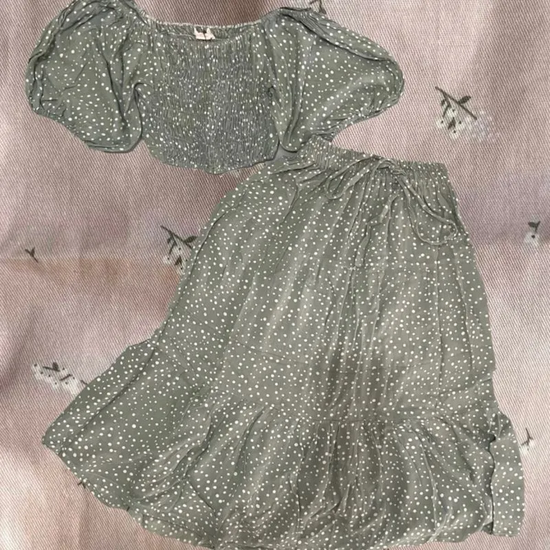 one set polkadot sage photo 1